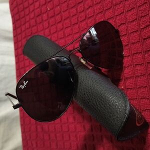 Ray-Ban Classic Black Aviator RB 3025 58D Sunglasses